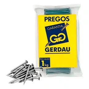 Prego de Aço com Cabeça Gerdau 17 x 21 Polido (2" x 11") 1kg