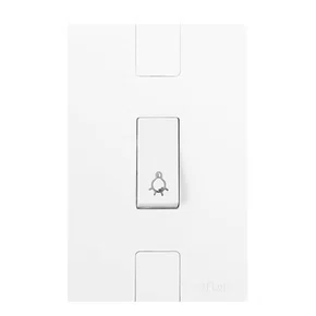 Pulsador para Minuteria 10A 250V - Pluzie