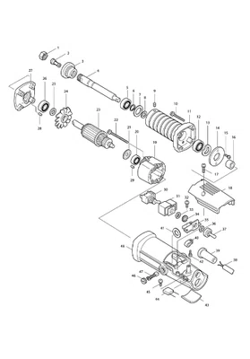 Retificadeira Reta 1/4" 320W 906H - Makita