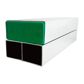 Régua de Pedreiro Alumínio Bi Tubular Tampa Verde 3M - Novo Horizonte