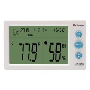Relógio Termo-Higrômetro Sensor Interno MT-242B - Minipa