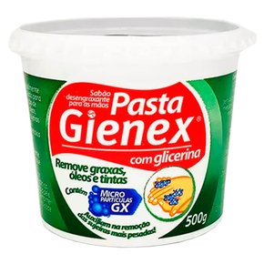 Sabão em Pasta Glicerinada Para mãos PT 500G Com Micro - Gienex Sabão em Pasta Glicerinada Para mãos PT 500G Com Micro - Gienex