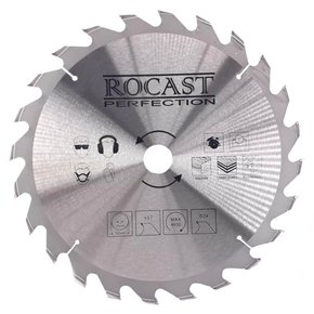 Serra Circular com Pastilha Metal Duro 14" x 24 Dentes - Rocast Serra Circular com Pastilha Metal Duro 14" x 24 Dentes - Rocast
