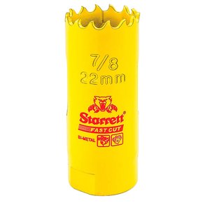 Serra Copo 22mm 7/8" Fast Cut - Starrett Serra Copo 22mm 7/8" Fast Cut - Starrett