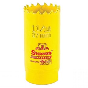 Serra Copo 27mm 1.1/16" Fast Cut - Starrett Serra Copo 27mm 1.1/16" Fast Cut - Starrett