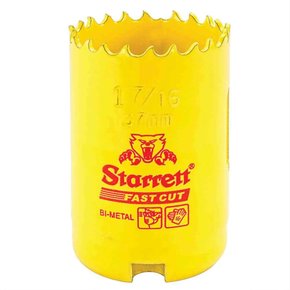 Serra Copo 37mm 1.7/16" Fast Cut - Starrett Serra Copo 37mm 1.7/16" Fast Cut - Starrett