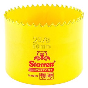 Serra Copo 60mm 2.3/8" Fast Cut - Starrett Serra Copo 60mm 2.3/8" Fast Cut - Starrett