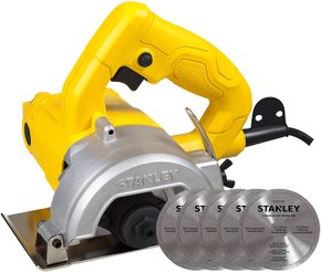 Serra Mármore 115MM 220V com 5 Discos SPT115WAB2 - Stanley Serra Mármore 115MM 220V com 5 Discos SPT115WAB2 - Stanley