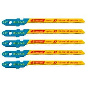Serra Tico-Tico Bi-Metal, 50mm 24D Cartela Com 5 peças - Starrett Serra Tico-Tico Bi-Metal, 50mm 24D Cartela Com 5 peças - Starrett