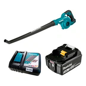 Soprador de Folhas 18V DUB186Z + Bateria BL1830B + Carregador DC18RC - Makita