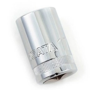 Soquete Estriado 1/2" de 18mm - Sata