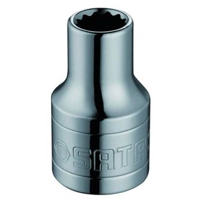 Soquete Estriado 1/2" de 3/4" - Sata