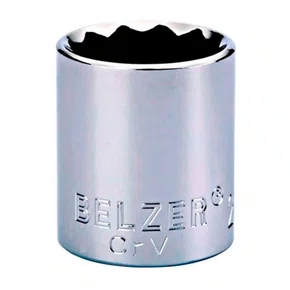 Soquete Estriado 3/8" x 12mm - Belzer Soquete Estriado 3/8" x 12mm - Belzer