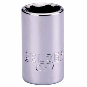 Soquete Sextavado 1/4" x 9mm - 234007BX - Belzer Soquete Sextavado 1/4" x 9mm - 234007BX - Belzer
