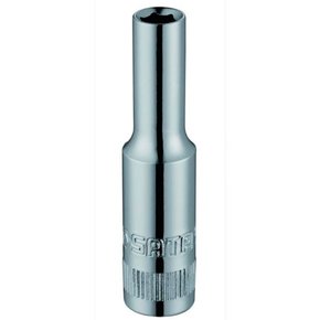 Soquete Sextavado Longo 1/4" de 4mm - Sata