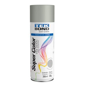 Tinta Spray Alumínio Uso Geral 350ml/250g - Tekbond Tinta Spray Alumínio Uso Geral 350ml/250g - Tekbond
