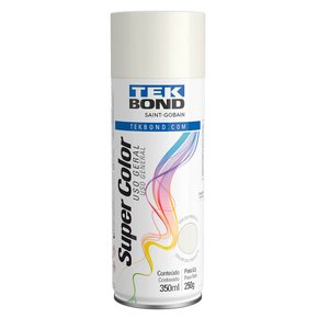 Tinta Spray Branco Brilhante Uso Geral 350ml/250g - TekBond
