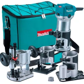 Tupia Manual 6mm 710W RT0700CX3-2 - Makita Tupia Manual 6mm 710W RT0700CX3-2 - Makita