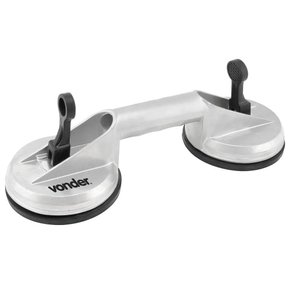 Ventosa Dupla de Alumínio 116mm - Vonder