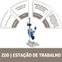 Acoplamento Suporte Vertical 220 - Dremel