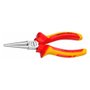 Alicate de Bico Redondo e Longo Isolado VDE 8122 - 160H - Gedore