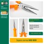 Alicate Meia Cana Curto Isolado 6" - Sata