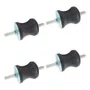 Amortecedores Vibra-Stop Tipo Coxim Nº2 Rosca 3/8 com 4 peças - Vibra-Stop