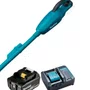 Aspirador de Pó à Bateria DCL180Z + Bateria BL1830B + Carregador DC18WC - Makita