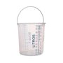 Balde Plástico Graduado Cobalto Transparente 20L - Cobalto Plastic Balde Plástico Graduado Cobalto Transparente 20L - Cobalto Plastic
