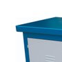 Bancada Fechada 100AF sem Gaveta Azul - Fercar
