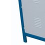 Bancada Fechada 100AF sem Gaveta Azul - Fercar