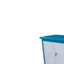 Bancada Fechada com 7 Gavetas e Tampa de Aço 1900 x 890mm - Fercar