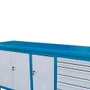 Bancada Fechada com 7 Gavetas e Tampa de Aço 1900 x 890mm - Fercar
