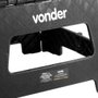 Banqueta de Plástico Dobrável Preta 220mm - Vonder
