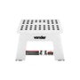 Banqueta plástica dobrável transparente 220mm - Vonder