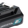 Bateria 12V 1,5 Ah Max - BL1016 LI-ION - 197413-5 - Makita