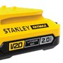 Bateria íon Lítio 2Ah Sistema 20V - Stanley Bateria íon Lítio 2Ah Sistema 20V - Stanley