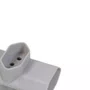 Benjamin 3 Saídas 2P + T 10A 250V Cinza - Pluzie