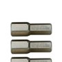 Bit Hexagonal 1/4" x 25mm x 6mm com 5 peças - Sata