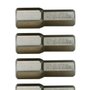 Bit Hexagonal 1/4" x 25mm x 6mm com 5 peças - Sata