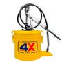Bomba Manual para Graxa 7kg HZ-8 Amarela Graxa Comum - Hydronlubz