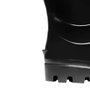 Bota PVC Preta com Forro sem Bico N.37 Ref.204 - Cartom