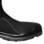 Bota PVC Preta com Forro sem Bico N.37 Ref.204 - Cartom