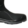 Bota PVC Preta com Forro sem Bico N° 41 Ref.204 - 002248 - Cartom