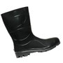 Bota PVC Preta com Forro sem Bico N° 41 Ref.204 - 002248 - Cartom