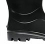 Bota PVC Preta com Forro sem Bico N° 42 Ref.204 - 002249 - Cartom