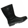 Bota PVC Preta com Forro sem Bico N° 42 Ref.204 - 002249 - Cartom