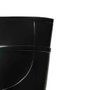 Bota PVC Preta com Forro sem Bico Nº 43 Ref.204 - Cartom