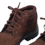 Botina Amarrar 3G Nobuck Café S/B BI N.40 TP094 - Kadesh