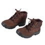 Botina Amarrar 3G Nobuck Café S/B BI N.40 TP094 - Kadesh